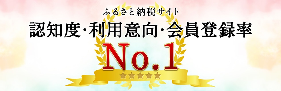 2017年ふるさと納税サイト 認知度No.1