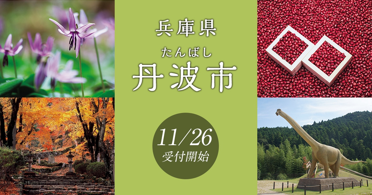 兵庫県丹波市の地域・お礼品情報 | ふるさと納税サイト【さとふる】