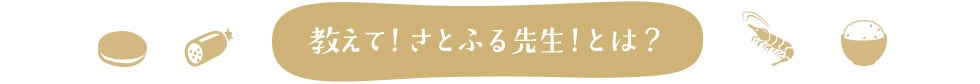 教えて！さとふる先生！とは？