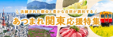 あつまれ関東応援特集　詳細はこちら