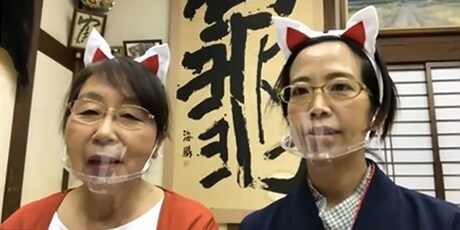 ブナの宿小会瀬 女将の長谷川智子さん・ふるさと納税担当 長谷川さやかさん