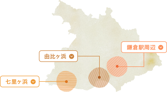鎌倉市の地図