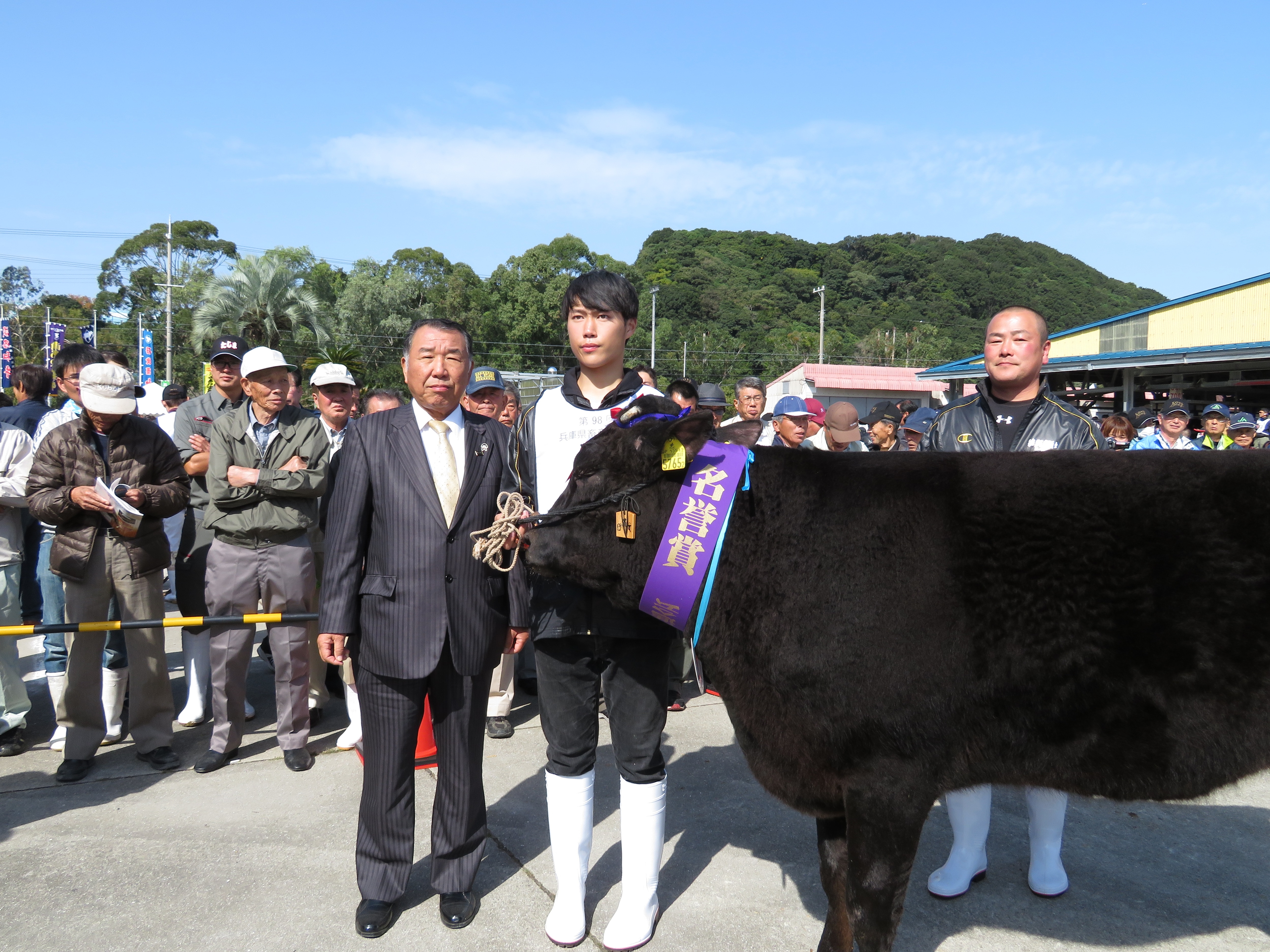 平成28年度種牛の部名誉賞(チャンピオン)
