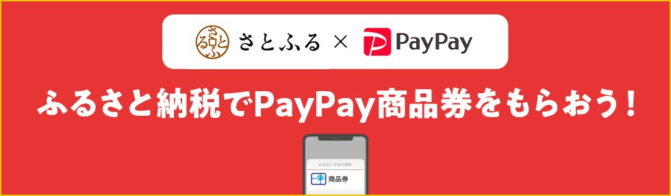 ふるさと納税でもらおう！PayPay商品券ご利用ガイド