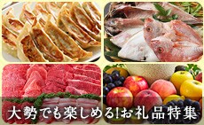 大勢でも楽しめるお礼品特集