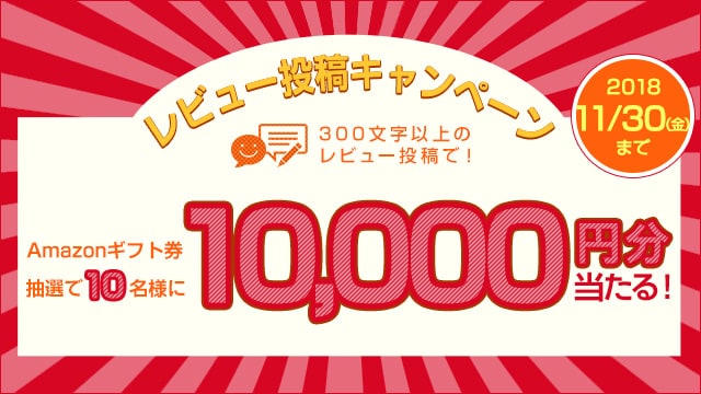 レビュー投稿キャンペーン18年11月度 ふるさと納税サイト さとふる