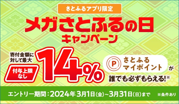 ふるさと納税 2024年3月 超超超さとふる祭｜ふるさと納税サイト「さと