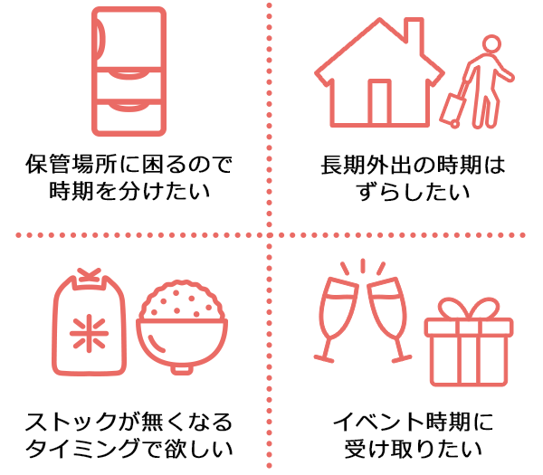 発送月を選べるお礼品特集 | ふるさと納税サイト「さとふる」