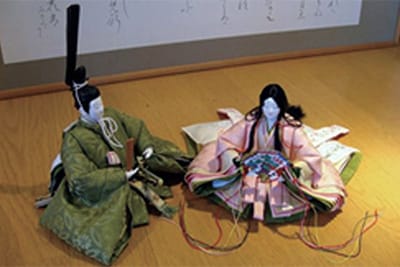 江戸衣裳着人形