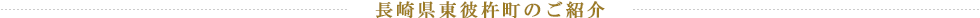 長崎県東彼杵町のご紹介