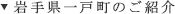 岩手県一戸町のご紹介