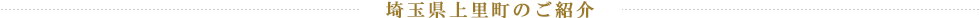 埼玉県上里町のご紹介