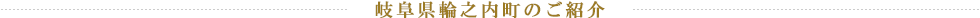 岐阜県輪之内町のご紹介