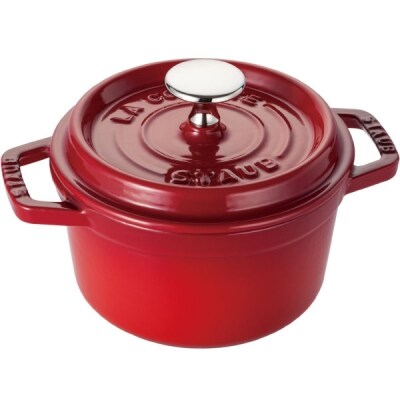 STAUB(ストウブ) Picot Cocotte Round 14㎝ (チェリー)