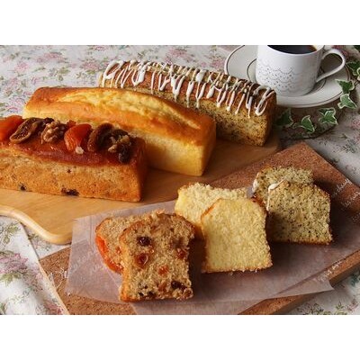 【お試しにどうぞ】スイーツ専門店 甘音(あまね)のパウンドケーキ3本セット♪ sat998