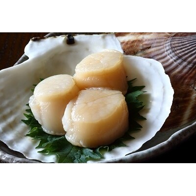 発泡酒とオホーツク海産の【特大冷凍ホタテ貝柱】