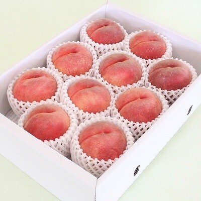 豊かな甘み♪ 美晴白桃 3kg 秀品 (8~14玉) 010-B13