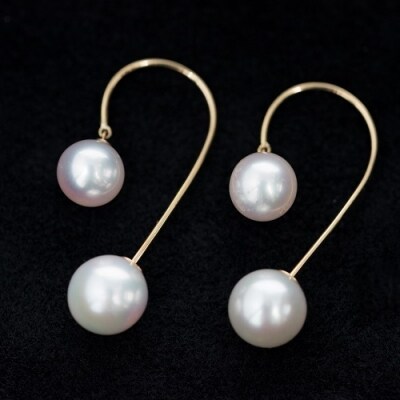 アコヤパールデザインピアス