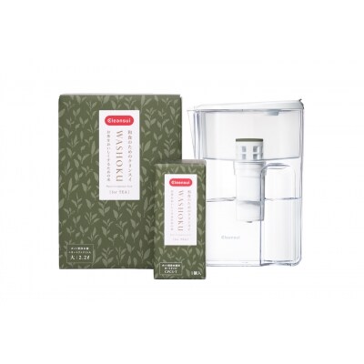 クリンスイポット型浄水器 WASHOKUシリーズ「お茶をおいしくするための水(JP407-T)」