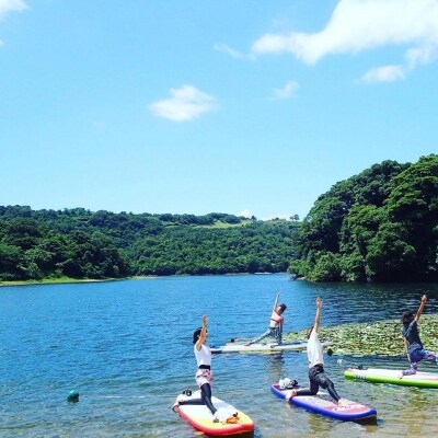 鳥取砂丘・癒しのSUP&SUPyoga体験