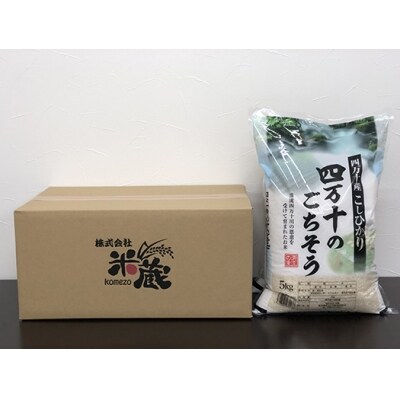 【2019年新米・早期予約】四万十市産「こしひかり」10kg