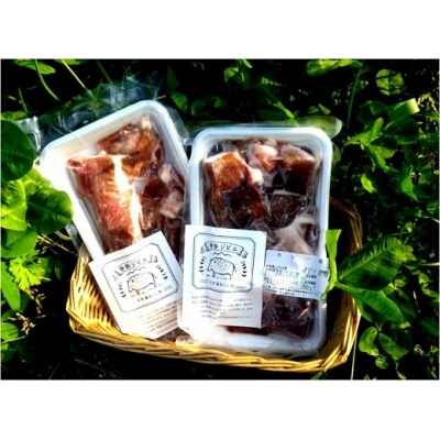 脊振ジビエ 大容量 鍋物・カレー用イノシシ肉 約1,000g