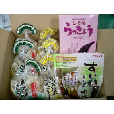 鳥取砂丘発 漬物セット