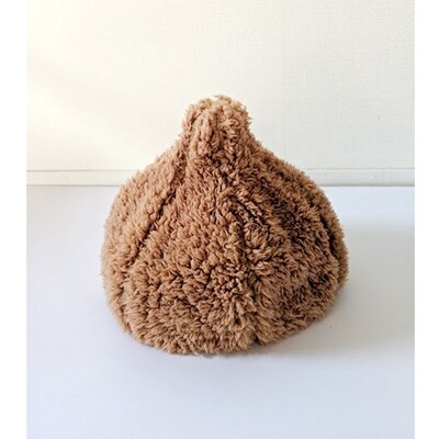 ドングリ帽子(キャメル・子どもサイズ48cm)