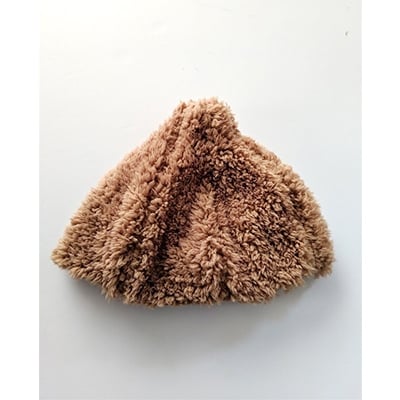 ドングリ帽子(キャメル・子どもサイズ51cm)
