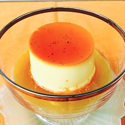 ブレンドコーヒーと無添加、無香料の手作りプリン、コーヒーゼリーのセット