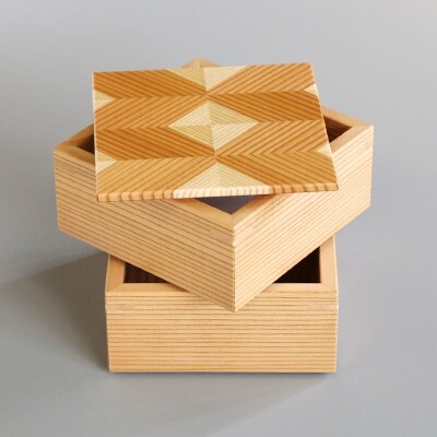 「結粋」:お弁当箱(こ重S2段)