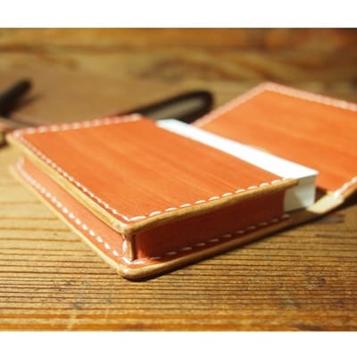 長濱レザーの名刺入れ 「MEISHI BOX」