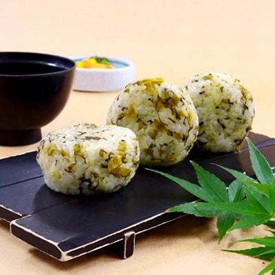 【マツコの知らない世界で紹介されました!】ごま高菜おにぎり(10個入り)