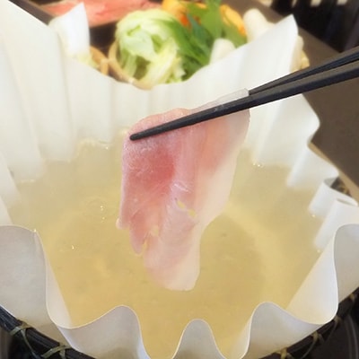 信州飯田のブランド豚「幻豚」 しゃぶしゃぶ用バラ肉&肩ロース(合計900g)セット