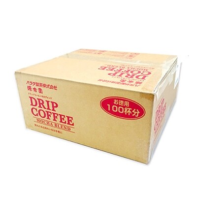 ハラダ製茶 ドリップコーヒー モカブレンド7g×100p