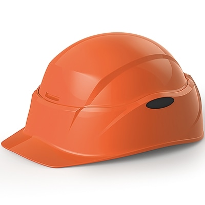 【防災用】回転式折りたたみヘルメット Crubo 130 オレンジ色 | ふるさと納税のお礼品