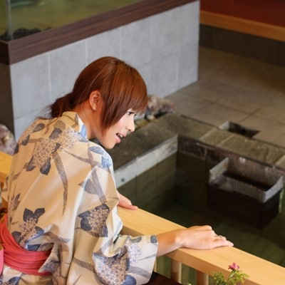 「加太淡嶋温泉　大阪屋ひいなの湯」1泊2食付きペア宿泊券【平日限定】