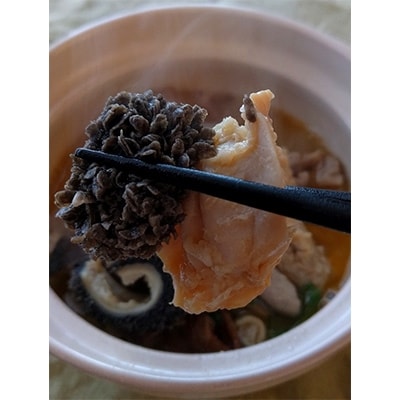 【地元ブランド】青山さんのやわらか牛黒ミノ(約300g)&豚白モツ(約300g)&松岡屋麹味噌・醤油
