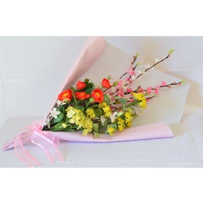 まゆ花　季節の花束(5～6本)