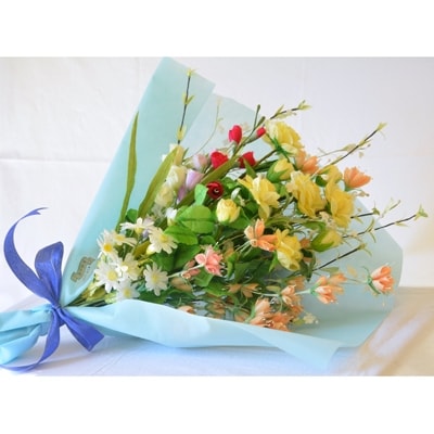 まゆ花　季節の花束(10本)