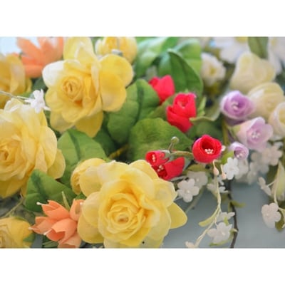 まゆ花　季節の花束(10本)