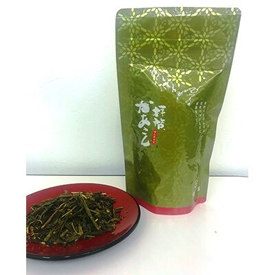 日本茶カフェ『椿茶園』の煎茶・ほうじ茶豆セット