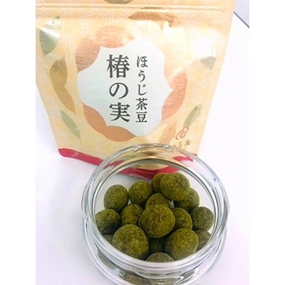 日本茶カフェ『椿茶園』のほうじ茶豆×4袋