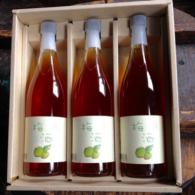 梅酒文蔵720ml×3本