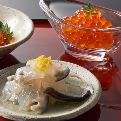 【三陸宮古・大井漁業部】　塩いくら、いくら醤油漬、氷頭なます　食べ比べセット