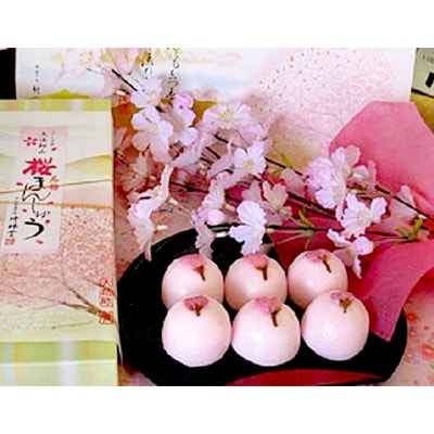 塩まんじゅう・桜まんじゅう紅白セット10個入