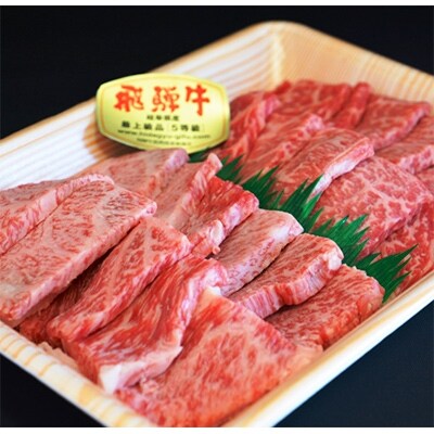 飛騨牛限定2点盛り 計約400g