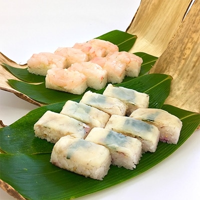能登ふぐ・甘エビの押し鮨 セット