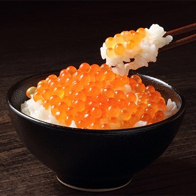 醤油いくら(400g)と刺身用冷凍ほたて貝柱(800g)のセット