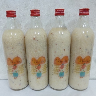 食べる天狗の甘酒セット〈720ml×4本〉